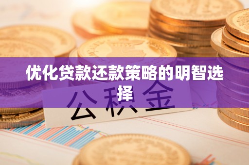 生活优化贷款还款策略的明智选择