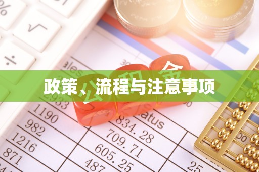 生活政策、流程与注意事项