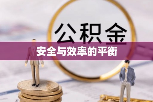 生活安全与效率的平衡