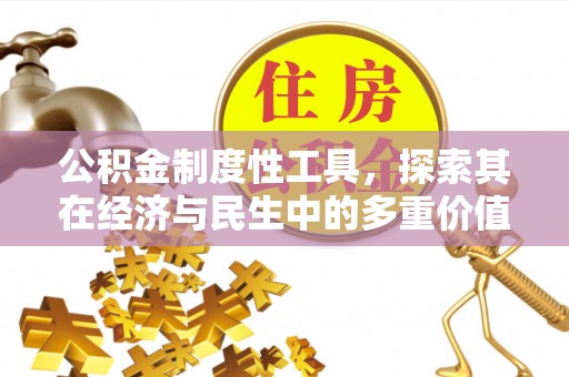 生活公积金制度性工具，探索其在经济与民生中的多重价值