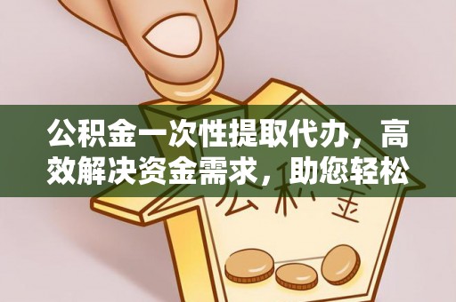 生活公积金一次性提取代办，高效解决资金需求，助您轻松应对生活难题